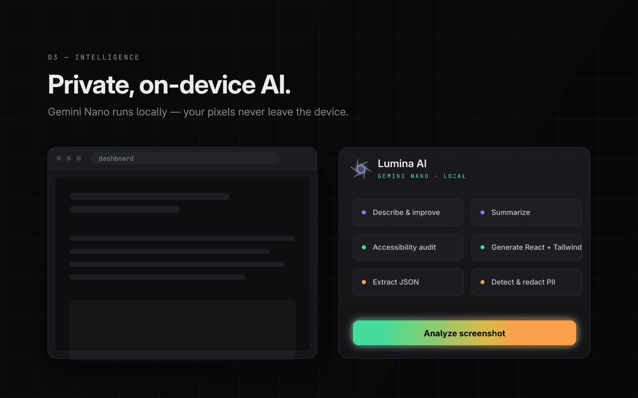 Vision AI that never phones home