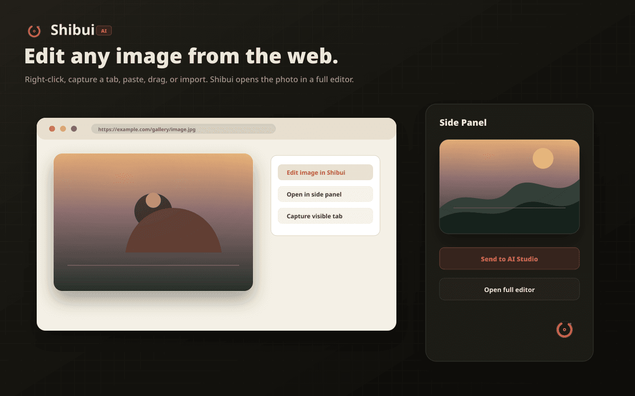 Any image on the web is a starting point